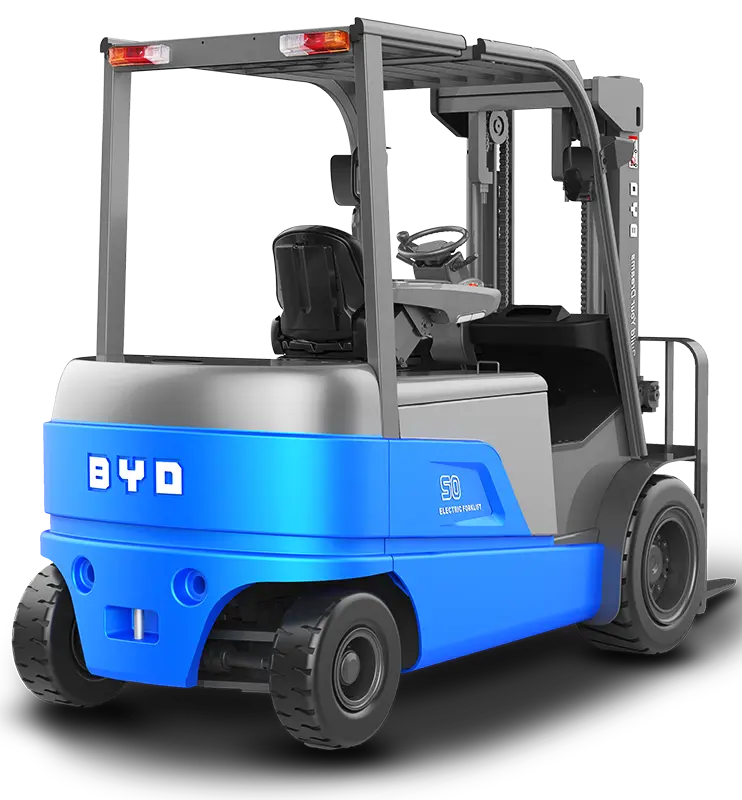 Электрический сбалансированный вилочный погрузчик BYD EL40M-