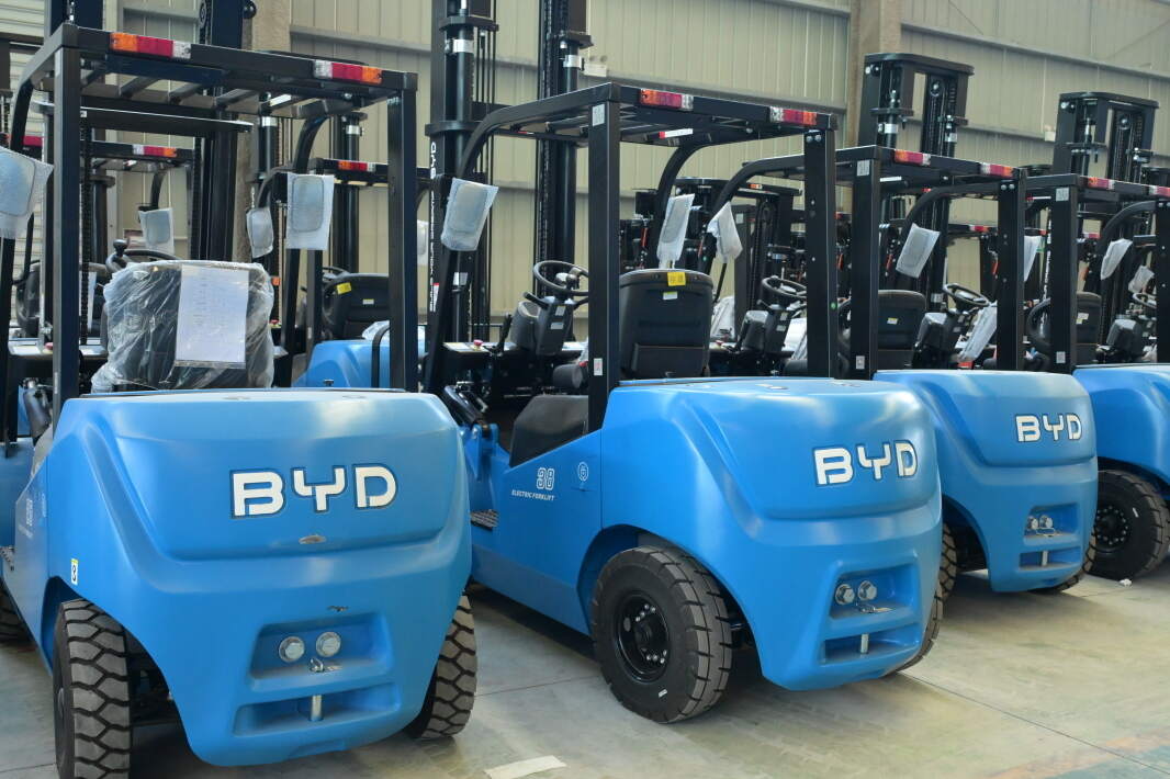Электропогрузчик BYD: основные модели во Владикавказе